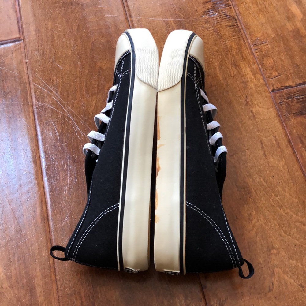Boys 4 GAP Black Easy Shoelaces Slip On Sneakers - Picture 9 of 12